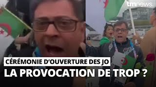 La délégation Algérienne provoque la France lors de la cérémonie douverture des JO [upl. by Carlita253]