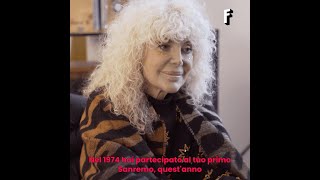 Sanremo 2022 la cantante Donatella Rettore parla della sua carriera e dell’infanzia [upl. by Bobette44]