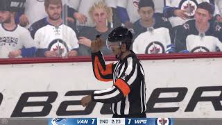 2024 NHL 32 Team Playoffs 1st Round Game 3 Canucks  Jets [upl. by Fanya]