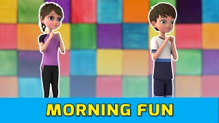 Kids Exercise Morning Fun Kids Exercise [upl. by Nnyllaf]