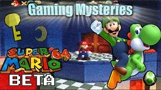 Gaming Mysteries Super Mario 64 Beta Redux N64 [upl. by Leacock]