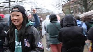 Hundreds of people gather in Ann Arbor for annual Hash Bash [upl. by Olnee172]