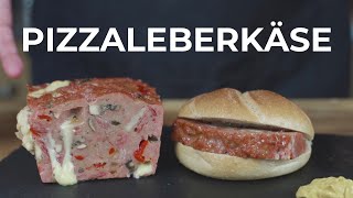 Pizzaleberkäse  Auch ohne Kutter einfach und lecker selber gemacht [upl. by Bianca752]