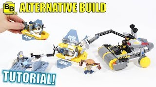 LEGO NINJAGO MOVIE 70609 ALTERNATIVE BUILD COLES ROLLER [upl. by Hedva53]