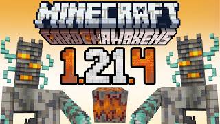 ✅ Minecraft 1214 REVIEW COMPLETA  Garden Awakens RESUMEN Español [upl. by Ahsaetan409]