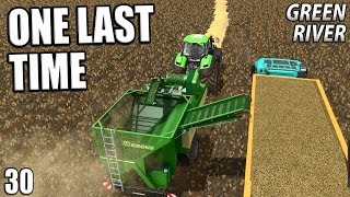 ONE LAST TIME  Farming Simulator 17  GreenRiver  Episode 30 [upl. by Enitram]