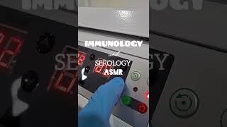 Immunology and Serology Section 30secondsASMR asmr laboratory medtechstudent [upl. by Nudnarb]