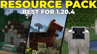 Best Texture Packs for Minecraft 1204 [upl. by Eirruc]