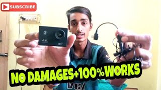 MIC SETUP IN ANY ACTION CAMERA WITHOUT ANY DAMAGE 100 WORKING [upl. by Meer]