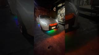 RGB Underglow Lights amp Raptor Style amberGrill Lights Installed On Nissan GTR youtubeshorts nissan [upl. by Kathryne]