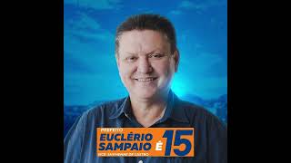 Jingles de Euclério Sampaio 15 para a Prefeitura de Cariacica ES  Eleições 2024 [upl. by Ellehcirt]