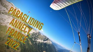 Paragliding Annecy 2022 [upl. by Noskcire]