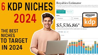 6 most profitable kdp niches in 2024  Kdp niche research [upl. by Yuk334]