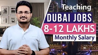 How to Get Teacher Jobs in Dubai  Salaries of Teaching Jobs in Dubai [upl. by Levitus]