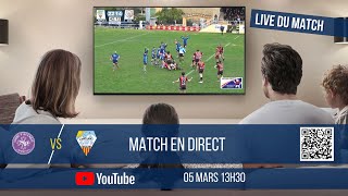 Pézenas  Prades  Rugby de France  Fédérale 2  Poule 3  18e Journée [upl. by Animehliw57]