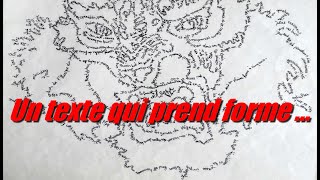 Calligramme quotun texte qui prend forme quot  Continuité pédagogique [upl. by Adnuahsor]