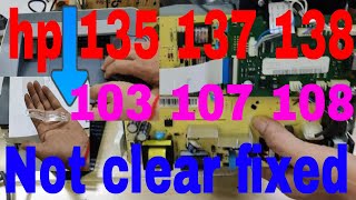 HP Laser MFP 131 133 135 137 138 and HP Laser 103 107 108 series print quality problem fixed​​ [upl. by Edrea]