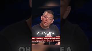 Nate Diaz Choked Out Conor McGregor [upl. by Laughton]