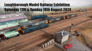 Loughborough Model Railway Exhibition 2024 [upl. by Traci]