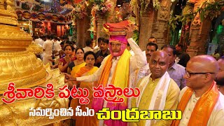 AP CM Participate Pattu vastra samarpana Tirumalacharithavlogs [upl. by Clancy]