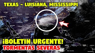 🔴 TORMENTAS SEVERAS AMENAZAN TEXAS LUISIANA Y MISSISSIPPI [upl. by Luba]