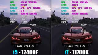 i5 12400F DDR5 vs i7 11700K DDR4  Test in 8 Games [upl. by Ennovahc]