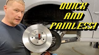 Rear Brake Job Walkthrough 20082020 Dodge Caravan and Chrysler Town amp Country [upl. by Koa537]