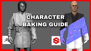 3D CHARACTER FULL BAKING GUIDE [upl. by Ccasi725]