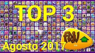 TOP 3 Mejores Juegos Frivcom de AGOSTO 2017 [upl. by Laen]