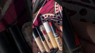 Top 5 best concealers ♥️ elf loreal forever52 Maybelline elf 16 hr camo concealers makeup [upl. by Nelg]