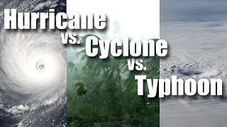 Hurricane vs Cyclone vs Typhoon [upl. by Abagail]