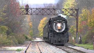 Steamtown Moscow train behind CN 3254 Part 3  102410 [upl. by Ethelyn]