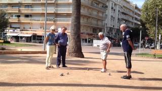 Bocce Ball Antibes France October 4 2012 [upl. by Gwen]