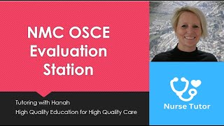 NMC OSCE Evaluation Station [upl. by Elladine794]