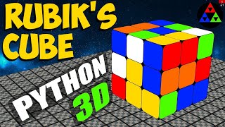 Делаю Кубик Рубика в 3D на Python  UrsinaEngine [upl. by Friedly]