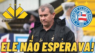 O CRICIÚMA FOI SURPREENDIDO POR ESSA PÉSSIMA NOTÍCIA ÚLTIMAS NOTÍCIAS DO BAHIA [upl. by Ankeny237]