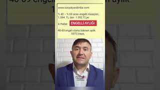 ENGELLİ AYLIĞI 69 ARASI  2023 TEMMUZ [upl. by Bailey]