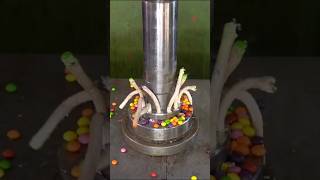 Compilation Of Best Candy Crushes With Hydraulic Press hydraulicpress crushing satisfying [upl. by Crow]