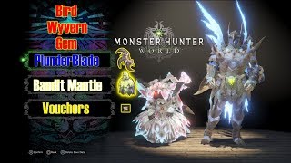 Monster Hunter World  PukeiPukei Bird Wyvern Gem Farming Method Tutorial Guide [upl. by Ityak]