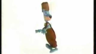 Huckleberry Hound amp Yogi Bear Puppet Boomerang Tv Commercial [upl. by Adelina]