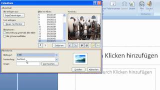 Powerpoint 2007  Fotoshow erstellen [upl. by Ymrots]