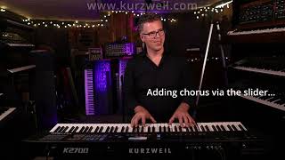 Kurzweil K2700 Sounds Demo [upl. by Ferreby]