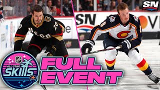 FULL Fastest Skater Competition  2023 NHL AllStar Skills [upl. by Selfridge308]