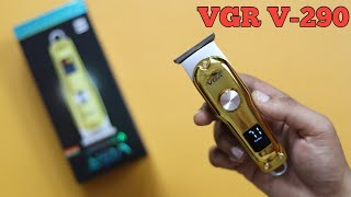 VGR V290 Hair Trimmer Review VGR Hair Trimmer [upl. by Gunter930]