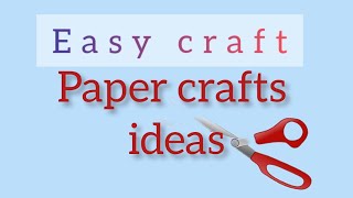 Easy paper crafts  5 min craft  💗💌📙 [upl. by Niran]