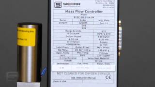 810 Mass Flow Controller Unpacking Labels amp Quick Installation [upl. by Eimaraj972]