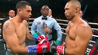 Omar Figueroa USA vs Sergey Lipinets Kazakhstan  KNOCKOUT BOXING fight HD [upl. by Gilbye]