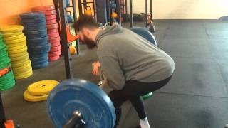 Staggered Stance Zercher Good Morning  MMA BJJ Grappling exercises [upl. by Mccarthy]