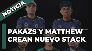 KAFFURTADO ANUNCIA NUEVO STACK CON MATTHEW y PAKAZS  DOTA 2 NOTICIAS  SUPREME CLOCK [upl. by Pachston]