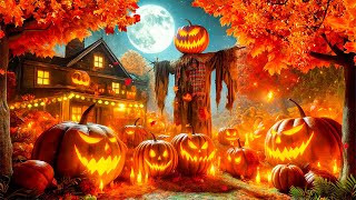 Cozy Autumn Halloween Ambience Spooky Chill Music for Fall Nights and Haunting Vibes🎃 Cozy Ambience [upl. by Nandor]